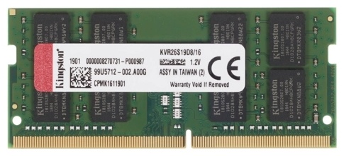 Оперативная память KINGSTON KVR26S19D8/16