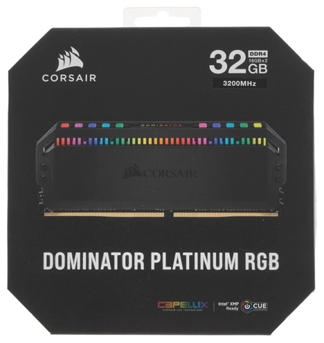 Фотография Оперативная память CORCAIR Dominator Platinum RGBCMT32GX4M2C3200C16