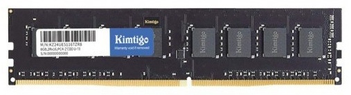 Фото Оперативная память KIMTIGO KMKU 3200 8GB, DDR4 DIMM, 8Gb, 3200Mhz, CL19