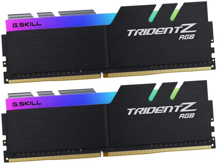 Фото Оперативная память G.SKILL Trident Z RGB (AMD) F4-3200C16D-16GTZRX (2x8GB) 16-18-18-38