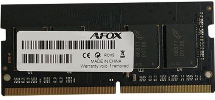 Оперативная память AFOX DDR4 2666 8GB SO-DIMM (AFSD48FH1P)