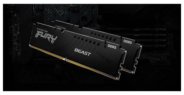 Фотография Модуль памяти KINGSTON Fury Beast KF556C40BBK2-32 DDR5