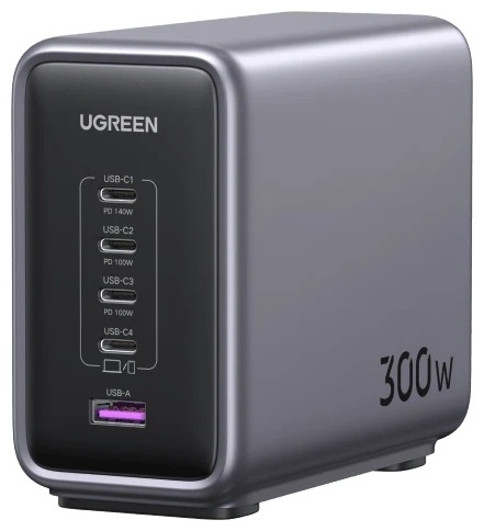 Зарядное устройство UGREEN Nexode 300W 5-Port PD Gan Fast Charger