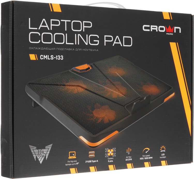 Купить Подставка для ноутбука CROWN CMLS-133