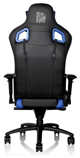 Фотография Игровое кресло THERMALTAKE GTF 100 Black & blue (GC-GTF-BLMFDL-01)