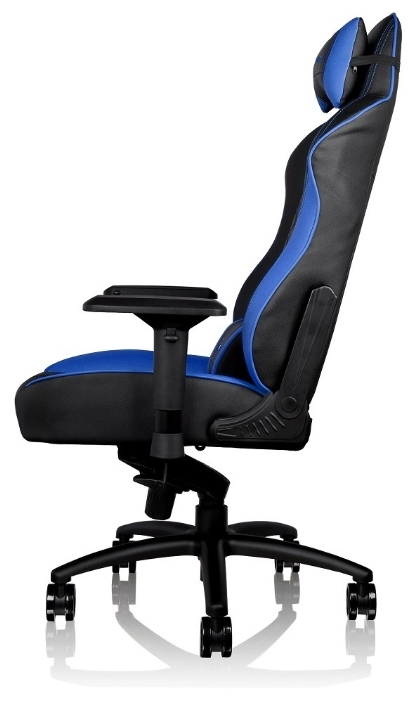 Купить Игровое кресло THERMALTAKE GTF 100 Black & blue (GC-GTF-BLMFDL-01)