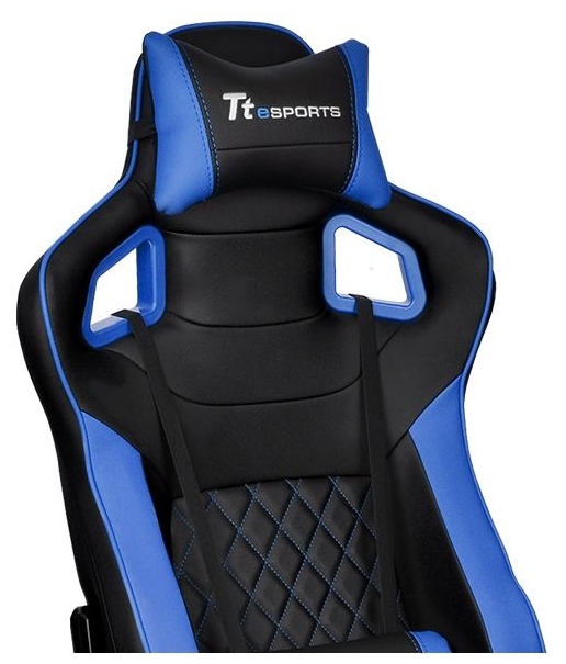 Игровое кресло THERMALTAKE GTF 100 Black & blue (GC-GTF-BLMFDL-01) заказать