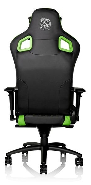 Фотография Игровое кресло THERMALTAKE GTF 100 Black & green (GC-GTF-BGMFDL-01)