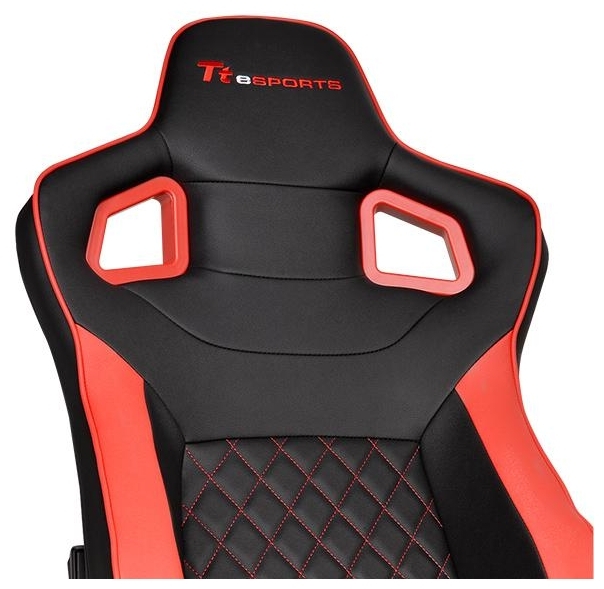 Купить Игровое кресло THERMALTAKE GTF 100 Black & red (GC-GTF-BRMFDL-01)