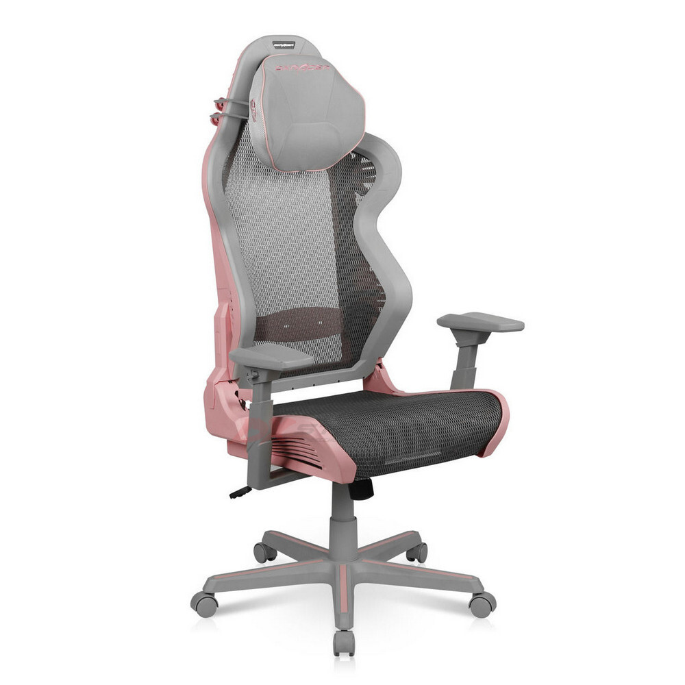 Картинка Игровое компьютерное кресло DXRACER D7100 AIR Pink-Grey