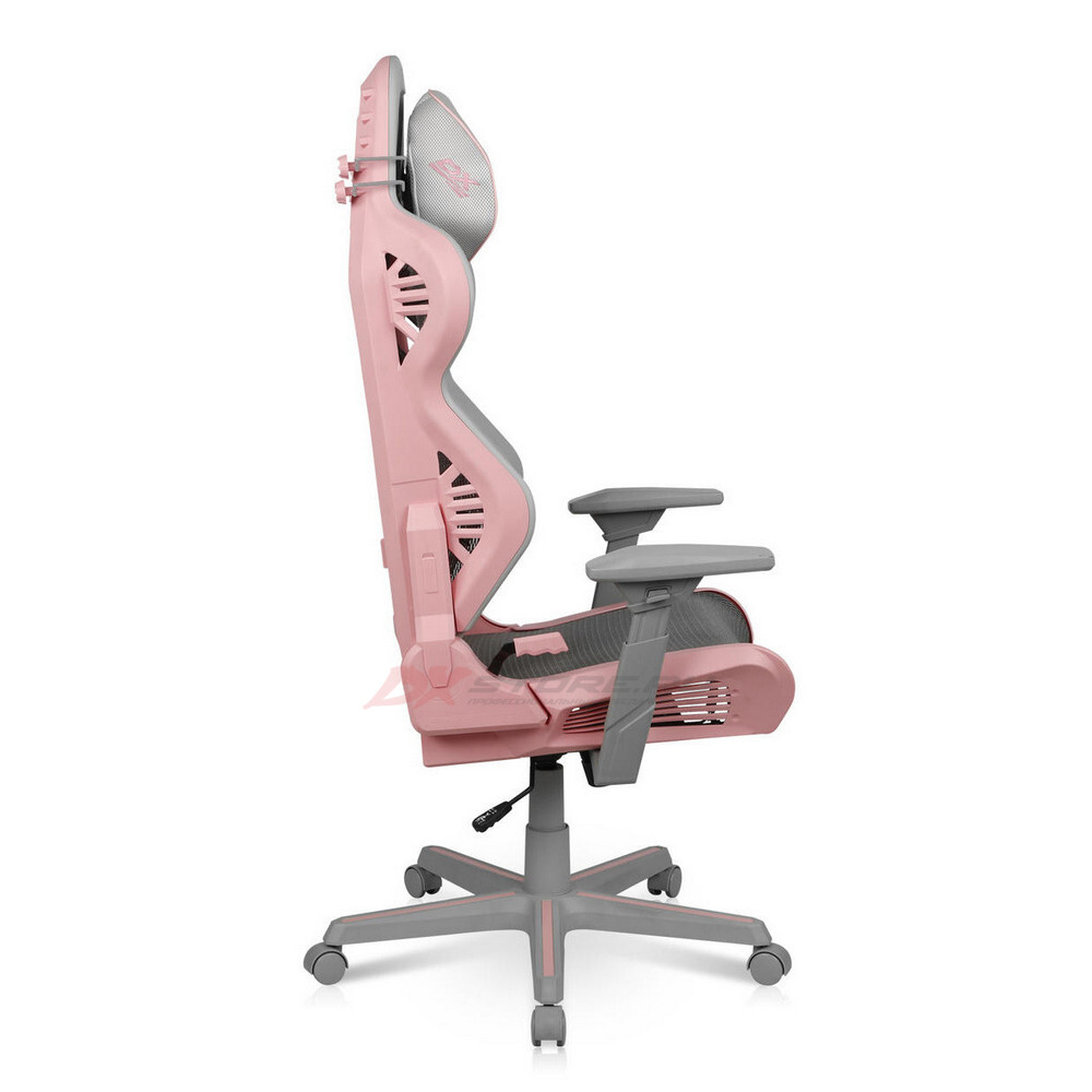 Цена Игровое компьютерное кресло DXRACER D7100 AIR Pink-Grey