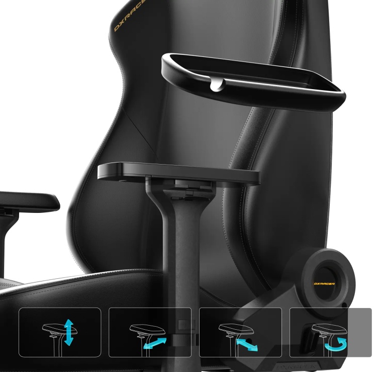 Купить Игровое компьютерное кресло DXRACER Craft Koi Fish Black (GC/LCF23LTA/KOI)