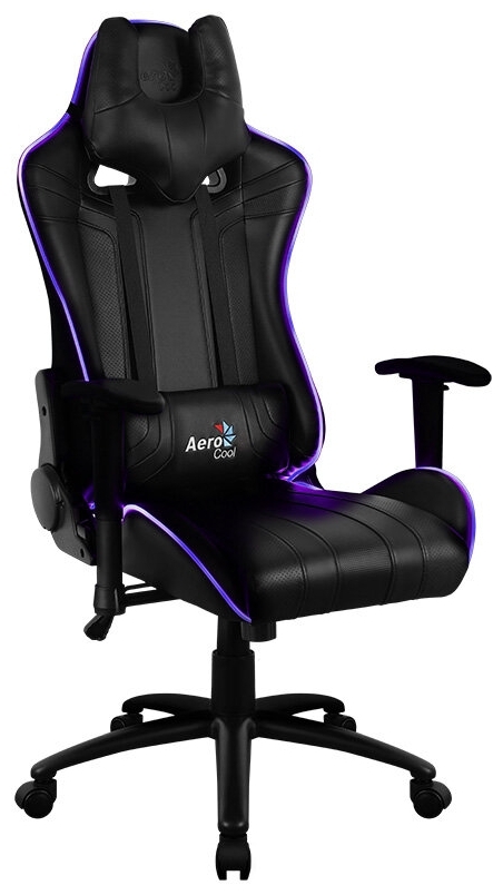 Игровое кресло AeroCool AC120B-RGB Black