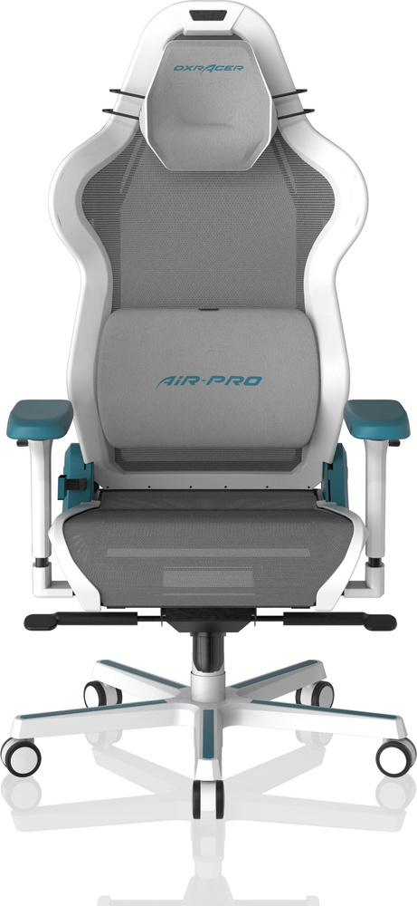 Игровое компьютерное кресло DXRACER Air Pro White Cyan (AIR-R1S-WQ.G-B4)