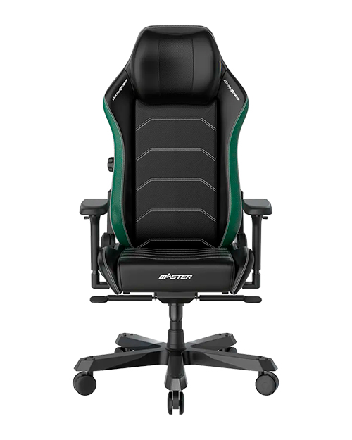 Игровое компьютерное кресло DXRACER Master Black&Green-Plus/XL GC/XLMF23LTD/NE