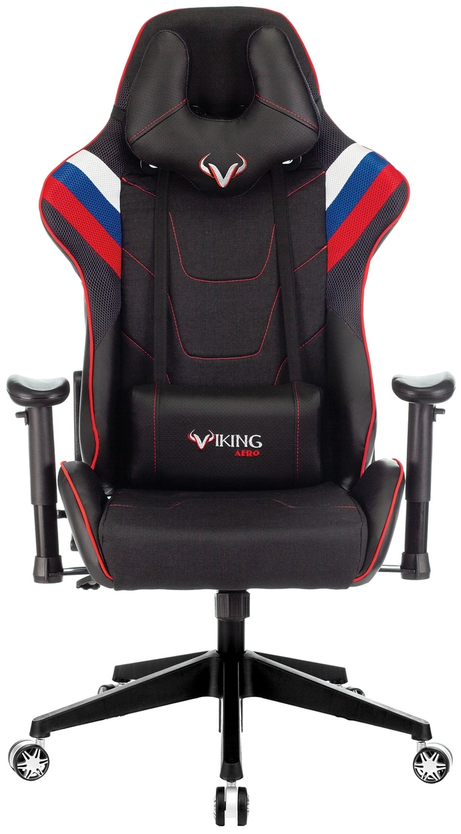 Фото Игровое компьютерное кресло ZOMBIE VIKING-4 AERO Black/Blue