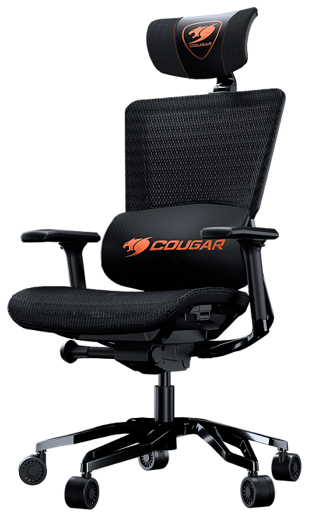 Фотография Игровое компьютерное кресло COUGAR FUSION BLACK