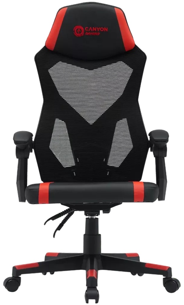 Игровое компьютерное кресло CANYON CNE-MCH01R Black Red