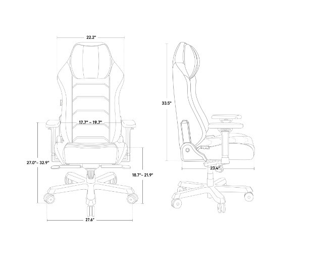 Купить Игровое компьютерное кресло DXRACER Master Whited GC/XLMF23LTD/NW