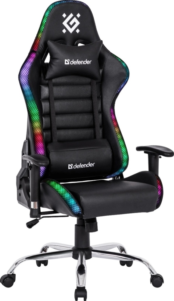 Фото Игровое компьютерное кресло DEFENDER Ultimate Black