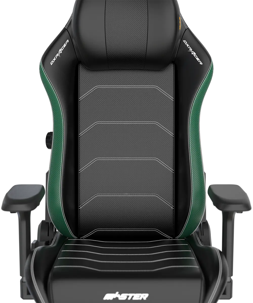 Фото Игровое компьютерное кресло DXRACER Master Black-Green GC/XLMF23LTD/NE