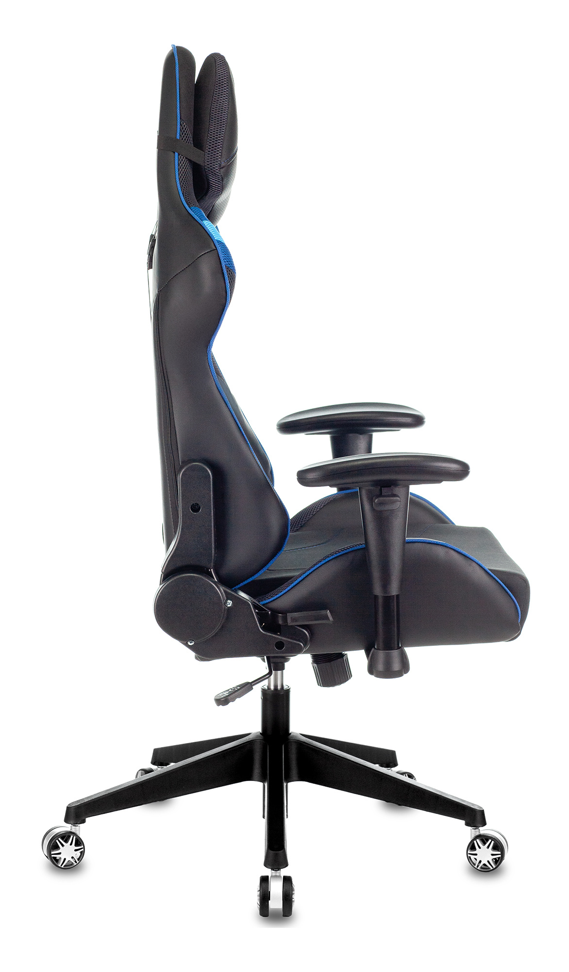 Фото Игровое кресло ZOMBIE VIKING-4 AERO Black/Blue