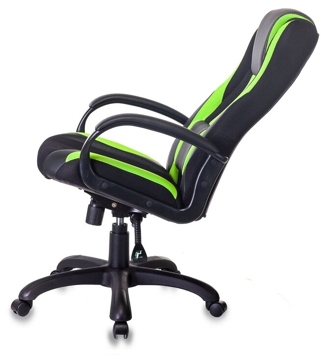 Фотография Игровое кресло ZOMBIE VIKING-9 Black/Green