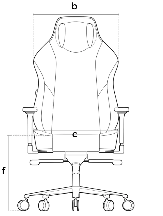 Игровое компьютерное кресло DXRACER Craft Standard F-23 Emaze (GC/LCF23LTA) Казахстан