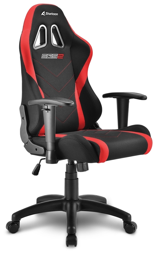 Фотография Игровое компьютерное кресло для детей SHARKOON Skiller SGS2 Jr. Black-Red