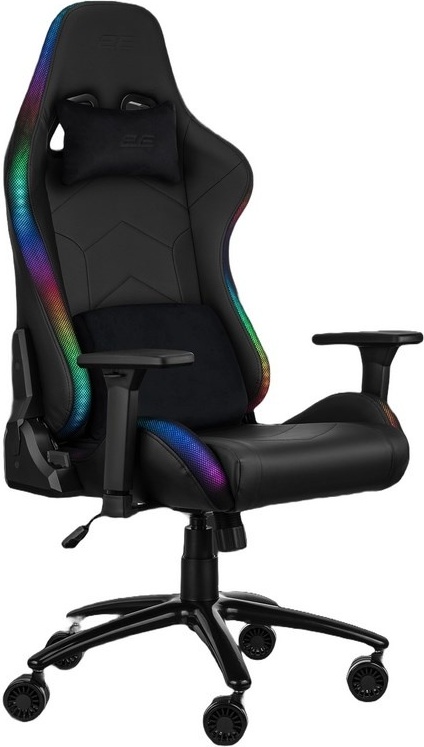 Игровое компьютерное кресло 2E GAMING OGAMA RGB Black (2E-GC-OGA-BKRGB)