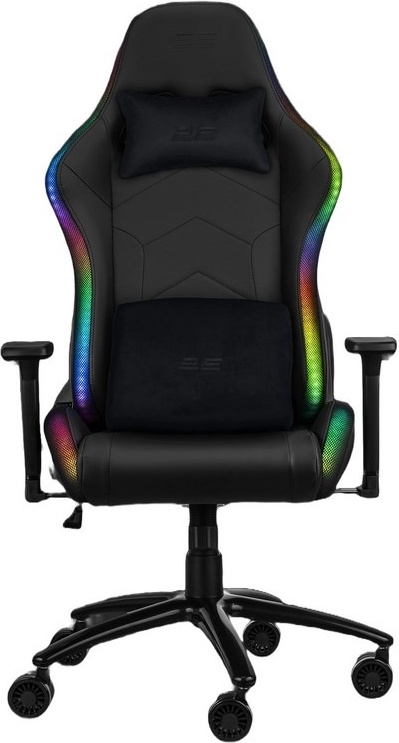 Фото Игровое компьютерное кресло 2E GAMING OGAMA RGB Black (2E-GC-OGA-BKRGB)