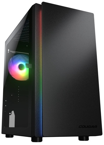 Компьютерный корпус COUGAR Purity RGB Black без Б/П (CGR-5PC4B-RGB)