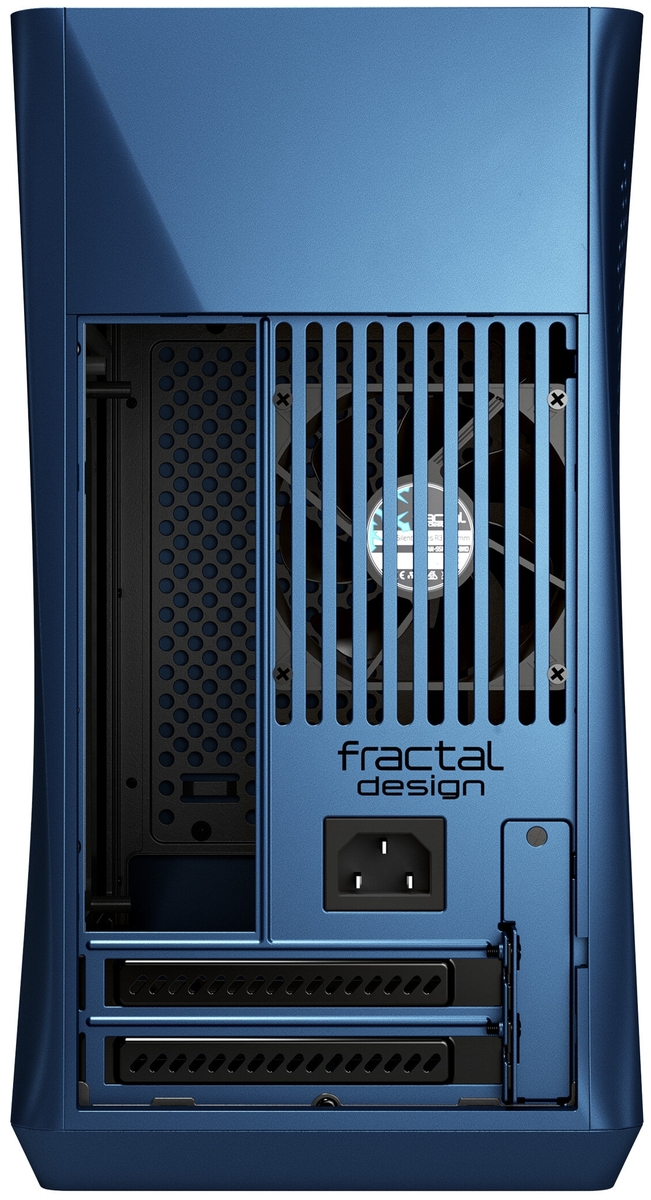 Картинка Компьютерный корпус Fractal Design Era FD-CA-ERA-ITX-BU (без БП) cobalt