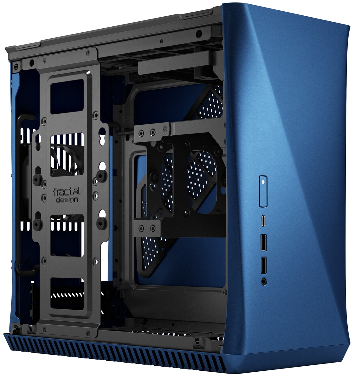 Компьютерный корпус Fractal Design Era FD-CA-ERA-ITX-BU (без БП) cobalt Казахстан