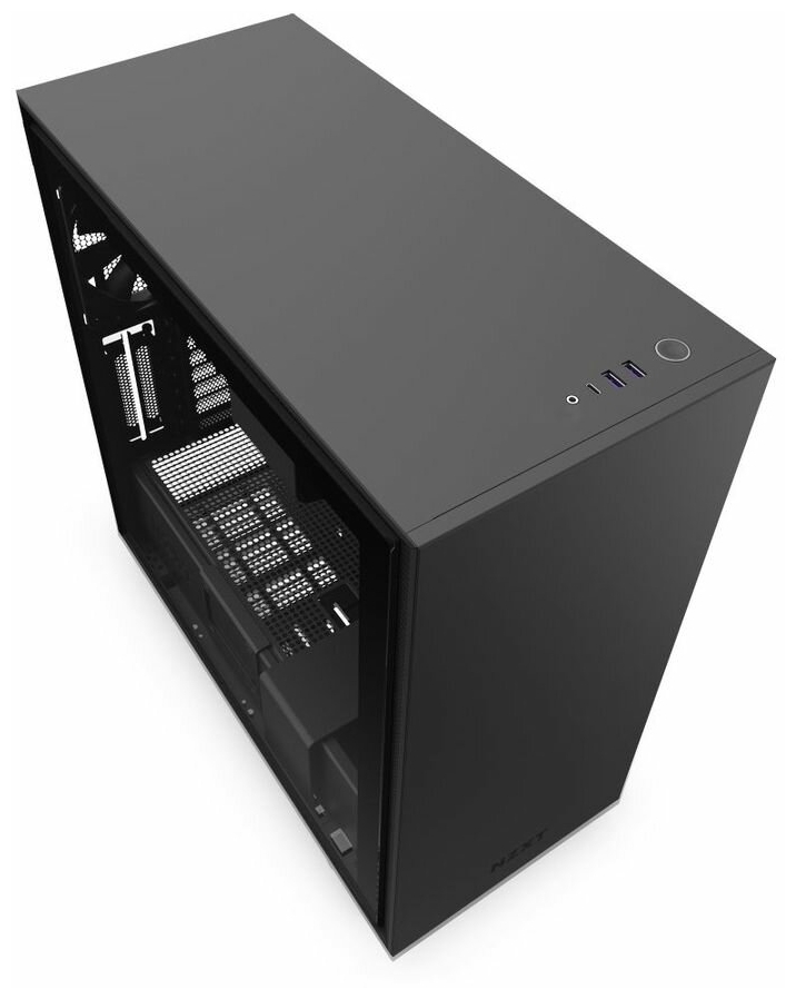 Картинка Компьютерный корпус midi tower NZXT H710 (CA-H710B-B1) (без БП) Black