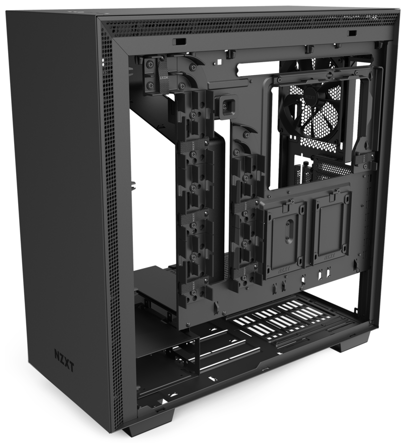 Цена Компьютерный корпус midi tower NZXT H710 (CA-H710B-B1) (без БП) Black