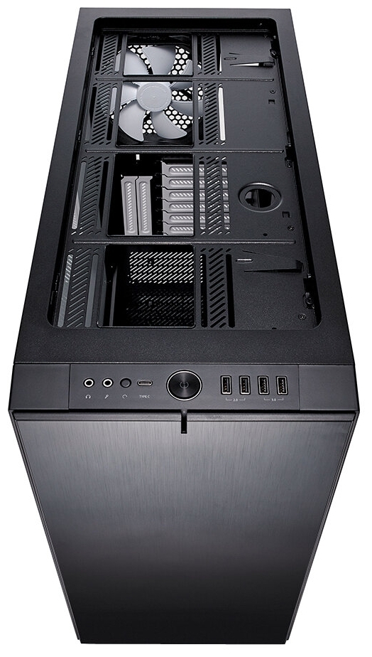 Картинка Компьютерный корпус Fractal Design Define S2 Black-TG (без БП) black