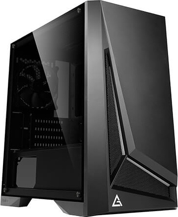 Фото Компьютерный корпус Antec DP301M Dark Phantom (без БП) tempeRed glass