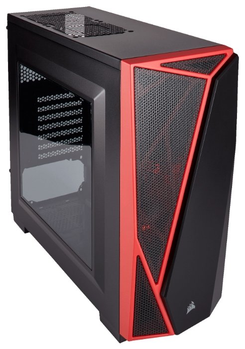 Компьютерный корпус CORSAIR Carbide Spec 04 Black-red