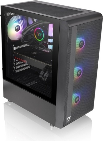 Компьютерный корпус THERMALTAKE S200 TG ARGB Black без Б/П (CA-1X2-00M1WN-00)