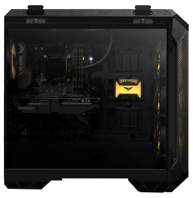 Цена Компьютерный корпус ASUS TUF Gaming GT501 AURA RGB без Б/П Чёрный