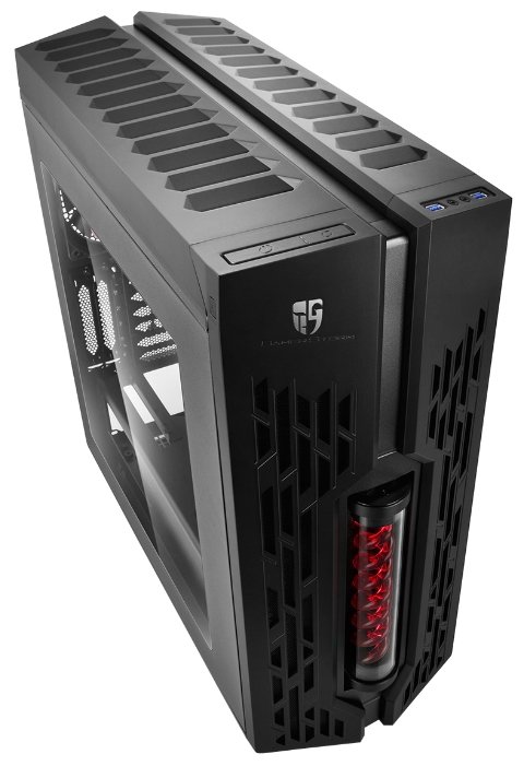 Компьютерный корпус DEEPCOOL Genome II Black-red