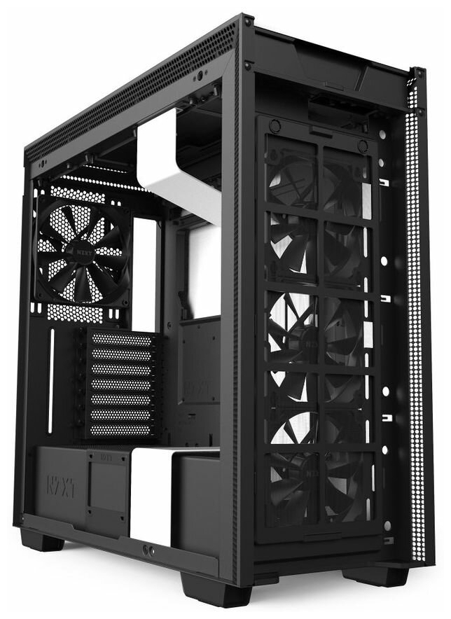 Компьютерный корпус NZXT H710 CA-H710B-W1 White/Black Казахстан