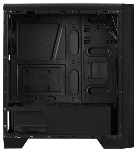 Компьютерный корпус AeroCool Cylon BG закаленное стекло (без БП) black Казахстан