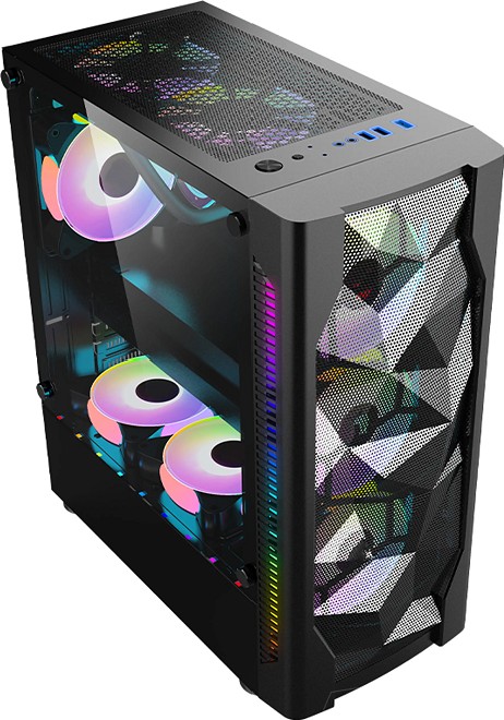 Фото Компьютерный корпус WINTEK Mistral D532-B TG