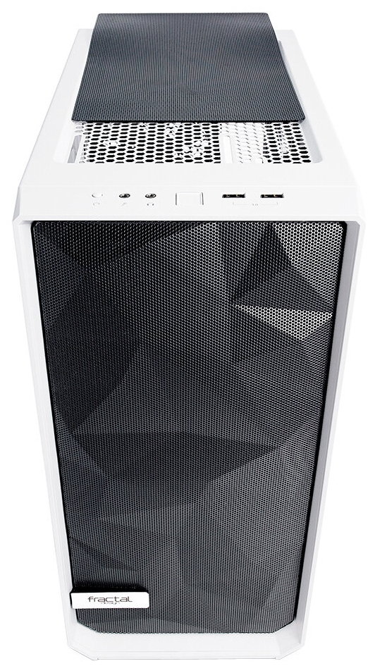 Компьютерный корпус midi tower Fractal Design Meshify C White TG FD-CA-MESH-C-WT-TGC (без БП) White Казахстан