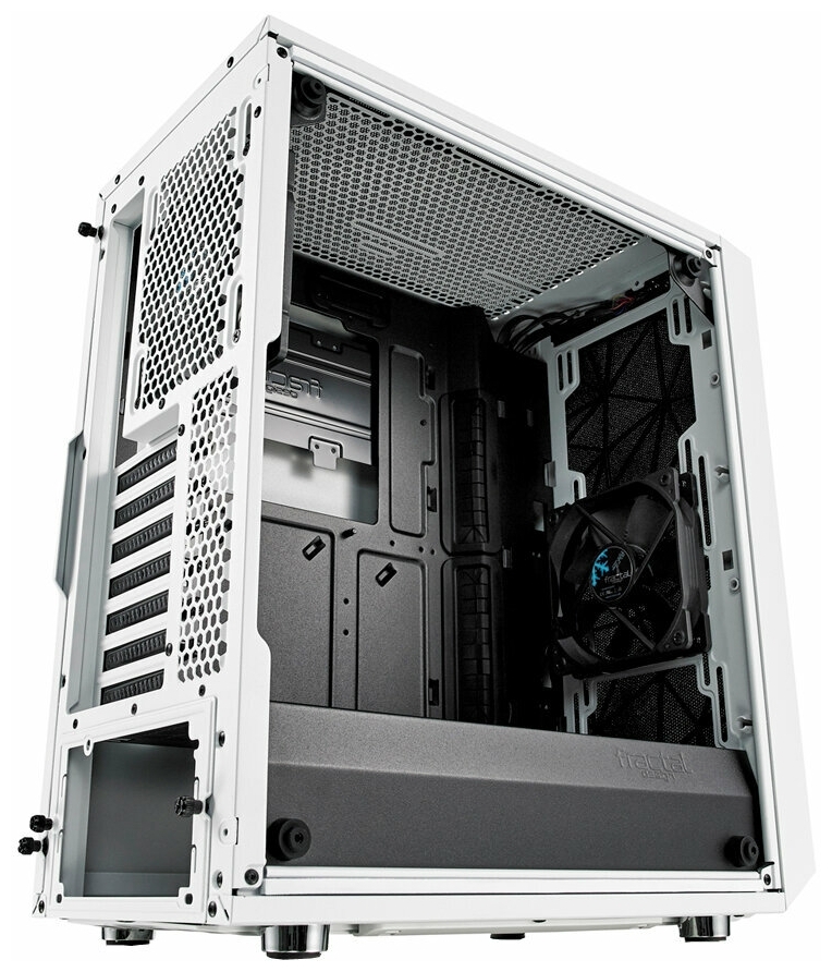 Компьютерный корпус midi tower Fractal Design Meshify C White TG FD-CA-MESH-C-WT-TGC (без БП) White Казахстан