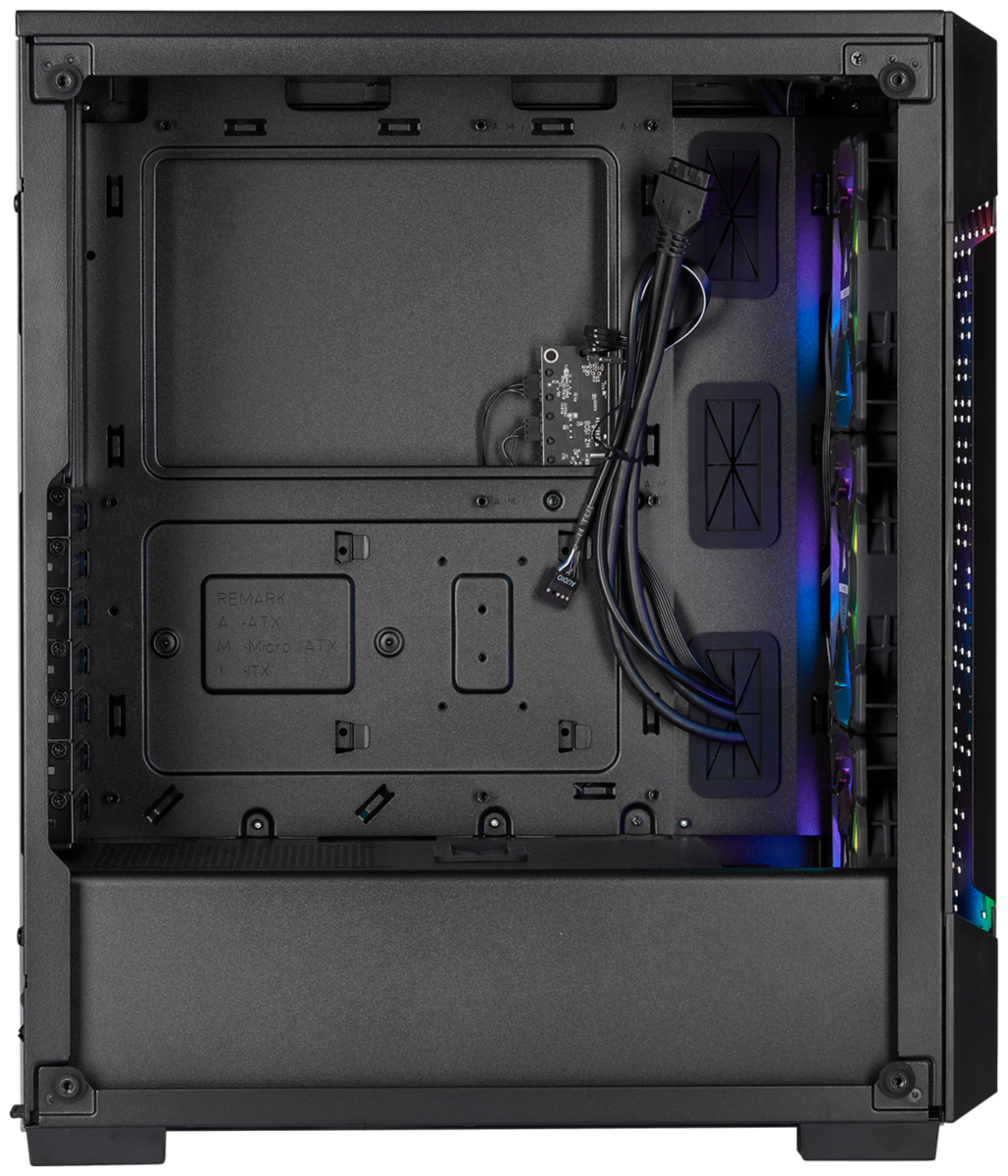 Цена Компьютерный корпус midi tower Corsair iCUE 220T RGB (без БП) Black