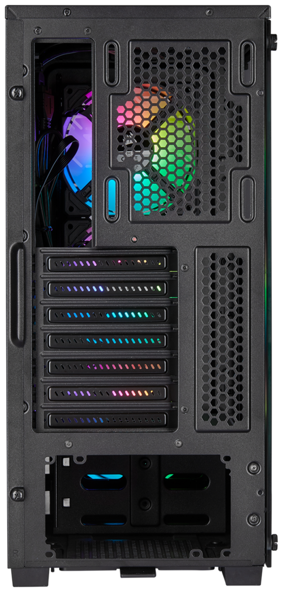 Купить Компьютерный корпус midi tower Corsair iCUE 220T RGB (без БП) Black