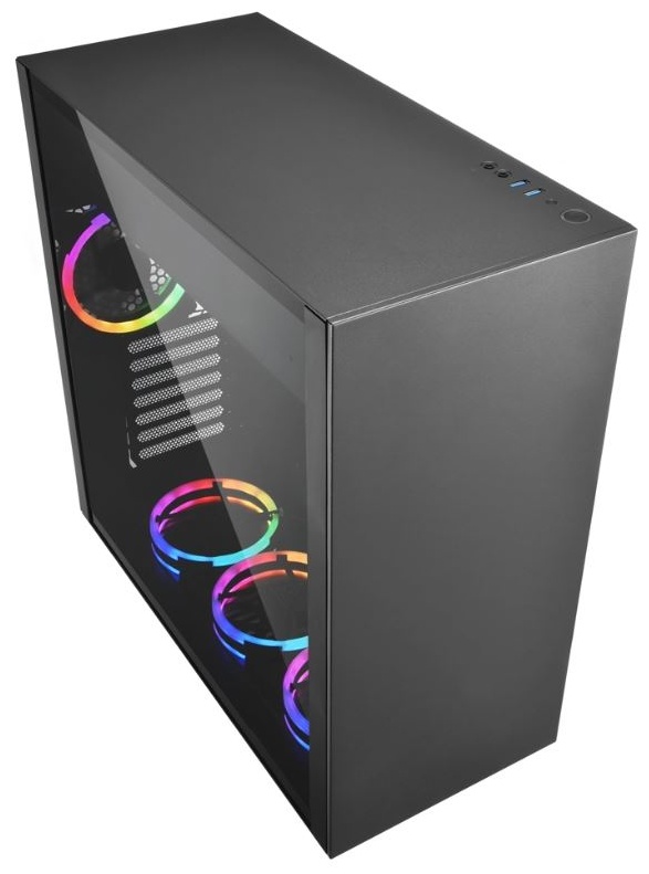 Фото Компьютерный корпус SHARKOON Pure Steel RGB Black